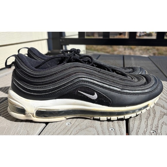 Nike Air Max 97 Black Retro Running Shoes Sneakers 921826-001 Men's Size 11 - Picture 1 of 10